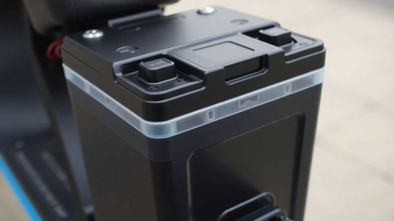 E-Scooter Akku wird gepflegt für lange Lebensdauer