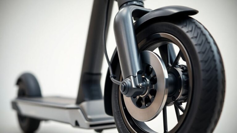 Elektroroller Wartung: Räder, Bremsen und Lenker im Detail.